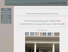 Tablet Screenshot of anthco.com